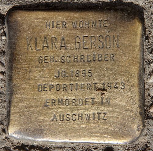 Stolpersteine Adalbertstraße 77 #2