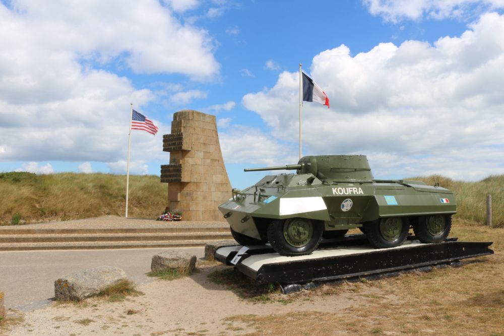 Landing monument 2nd French Armored Division #2