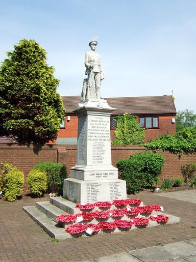 Oorlogsmonument Skelmersdale #1