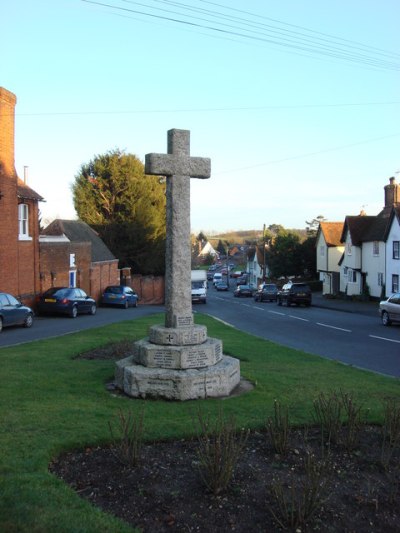 War Memorial Great Bardfield #1