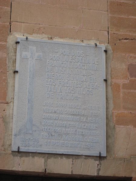 Spanish Civil War Memorial Tricio