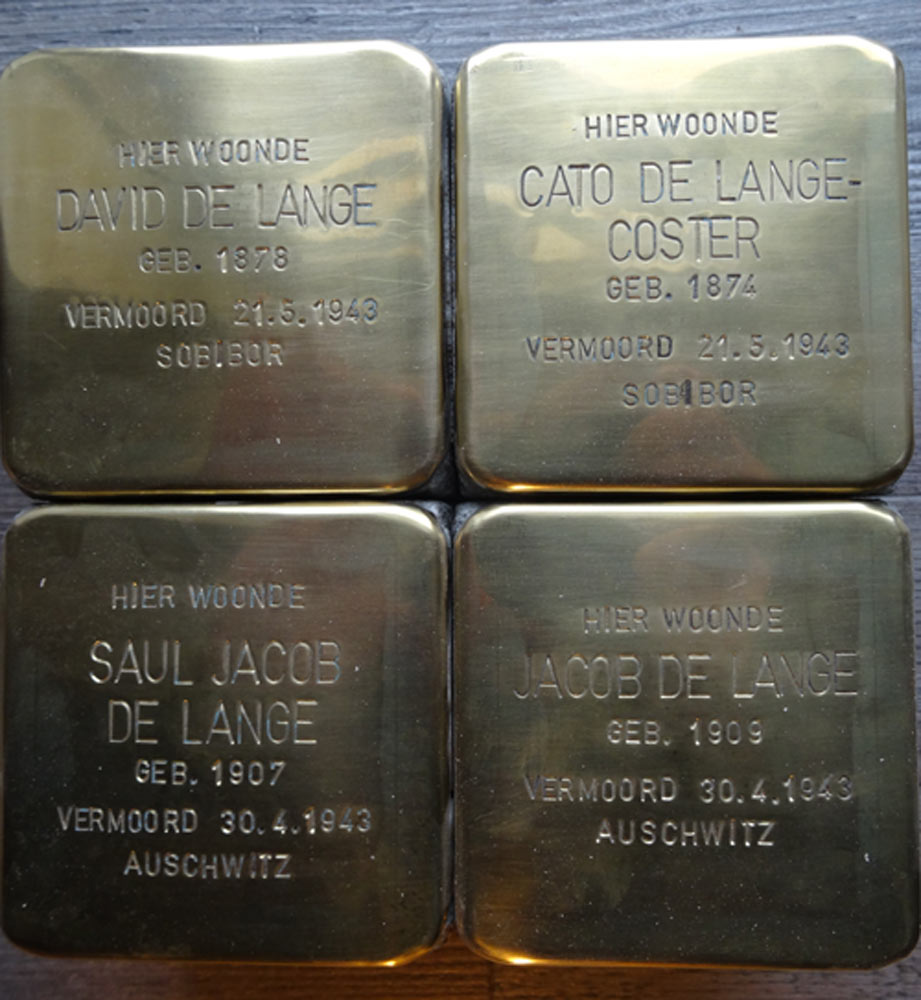 Stolpersteine Brugstraat 38 #3