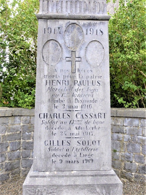 Oorlogsmonument Pessoux #2