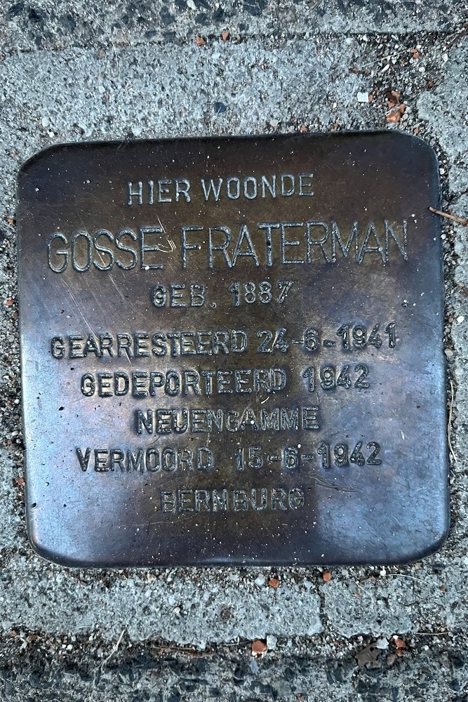 Stolperstein Poolmansweg 240