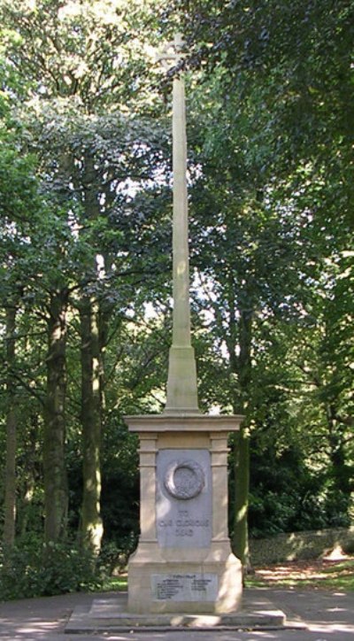 Oorlogsmonument Steeton with Eastburn