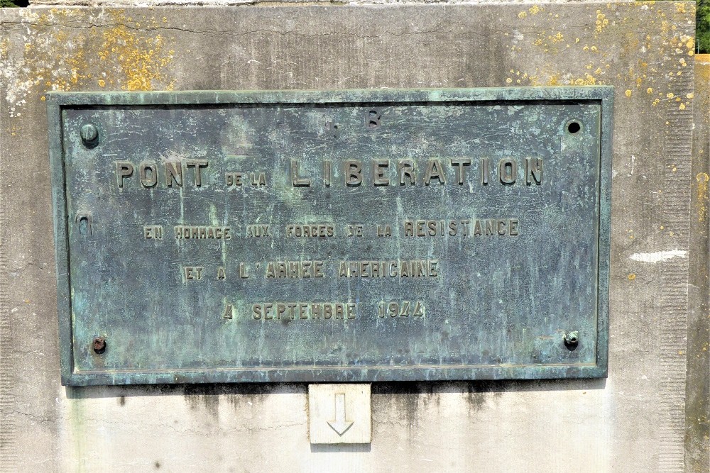 Gedenkteken aan Pont de la Libération Namen #3