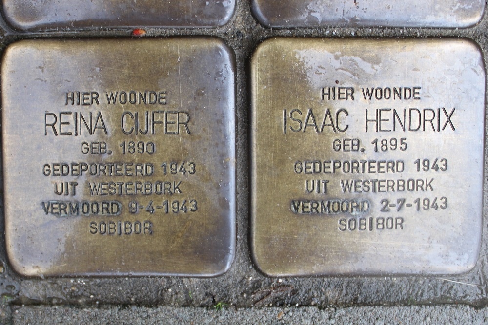 Stolpersteine Johan M. Coenenstraat 19 #3