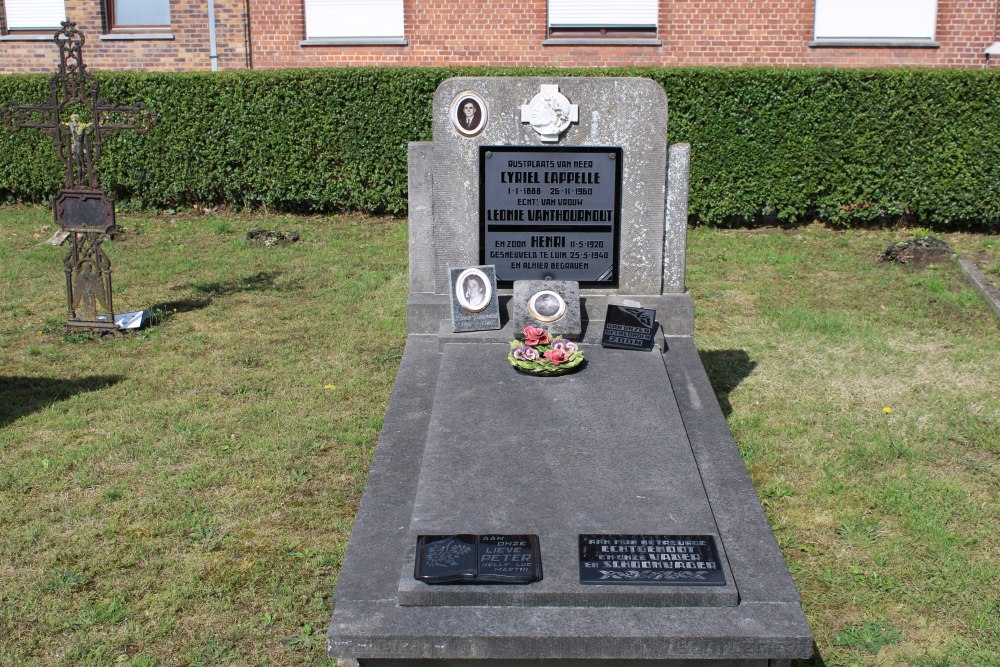 Belgische Oorlogsgraven Handzame	 #4