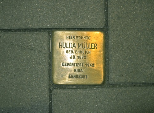 Stolperstein Schanzenstrae 79