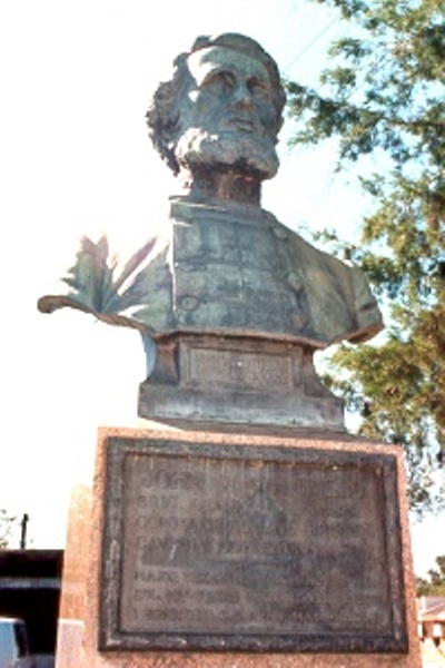 Bust of Brigadier General J. W. Whitfield (Confederates)