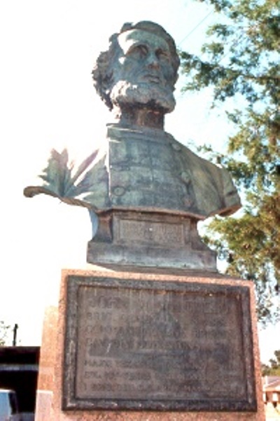 Bust of Brigadier General J. W. Whitfield (Confederates) #1