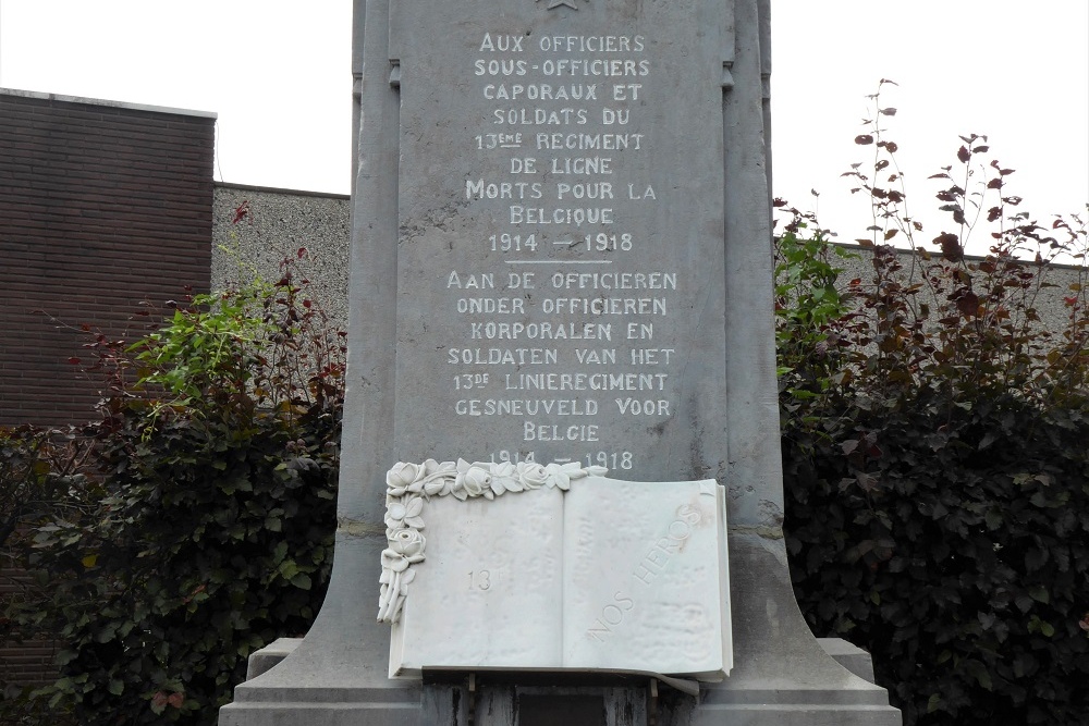 Monument voor het 13de Linieregiment Namen #3