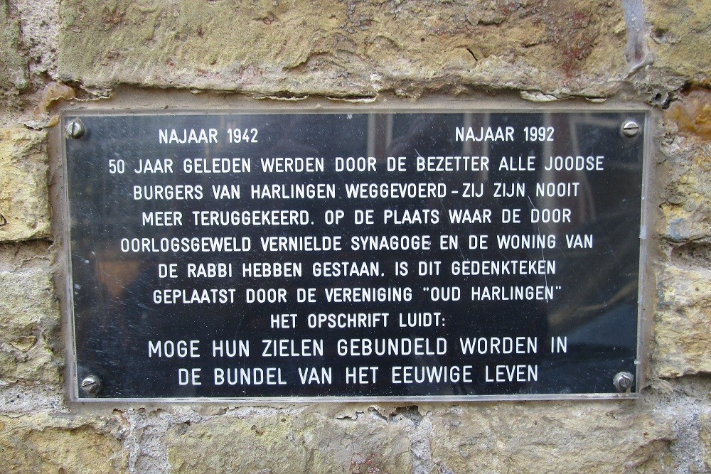 Jewish Memorial Harlingen #2