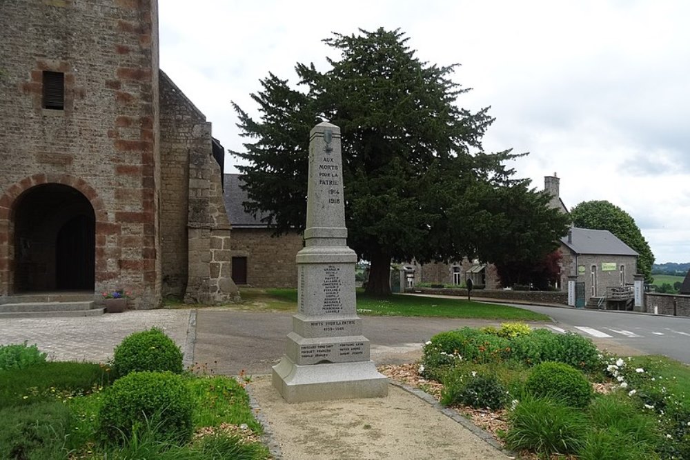 Oorlogsmonument Saint-Mars-sur-la-Futaie #1