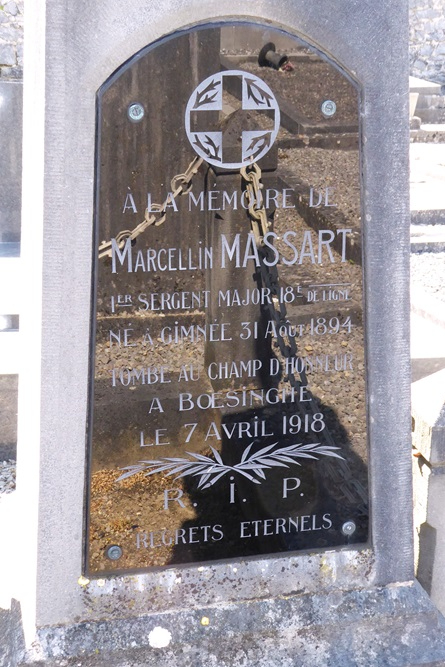 Belgian War Graves Gimnée #3