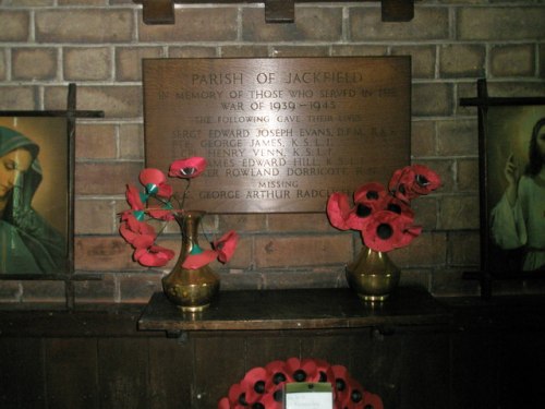 Oorlogsmonument St Mary the Virgin Church