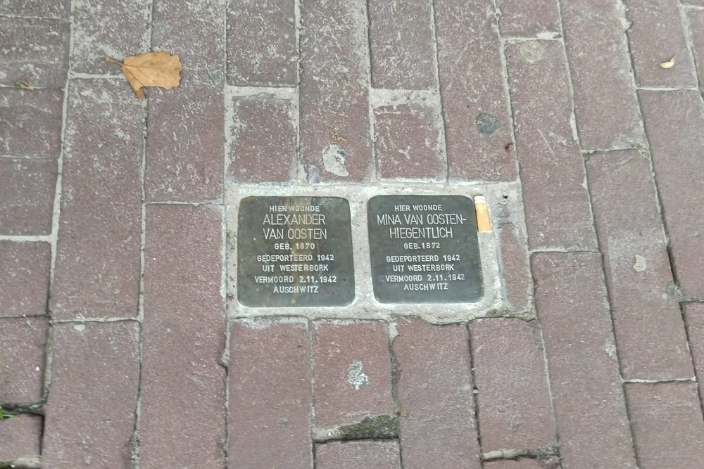 Stolpersteine Gedempte Singel 8