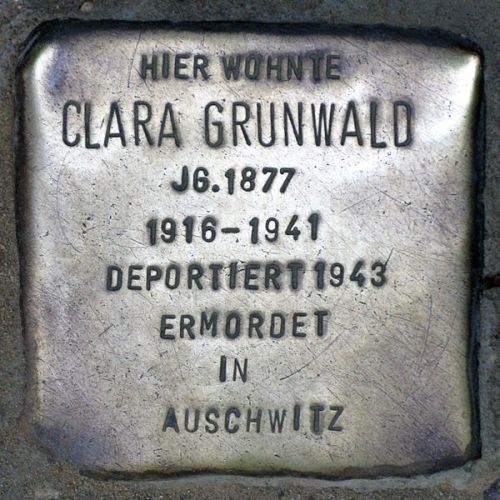 Stolpersteine Klopstockstraße 19