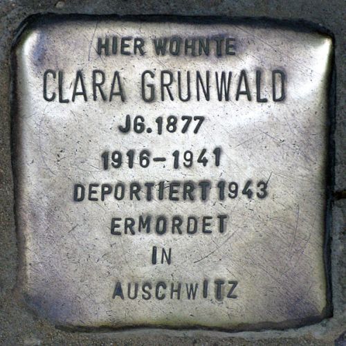 Stolpersteine Klopstockstrae 19 #1