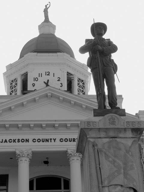 Geconfedereerden-Monument Jackson County #1