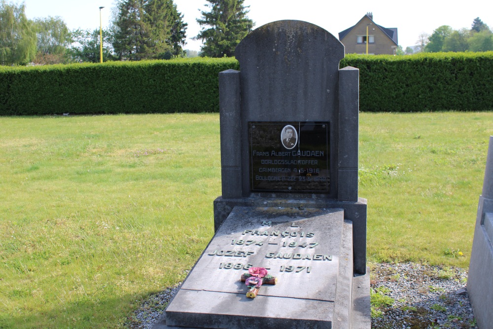Belgische Oorlogsgraven Grimbergen Lint #3