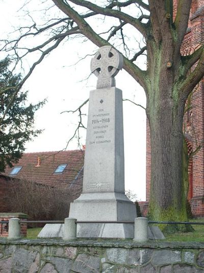 Oorlogsmonument Röbel/Müritz