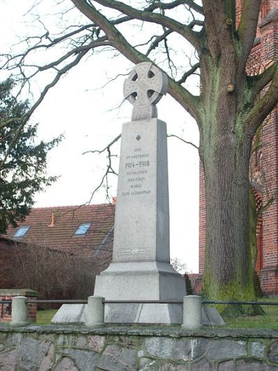 Oorlogsmonument Rbel/Mritz