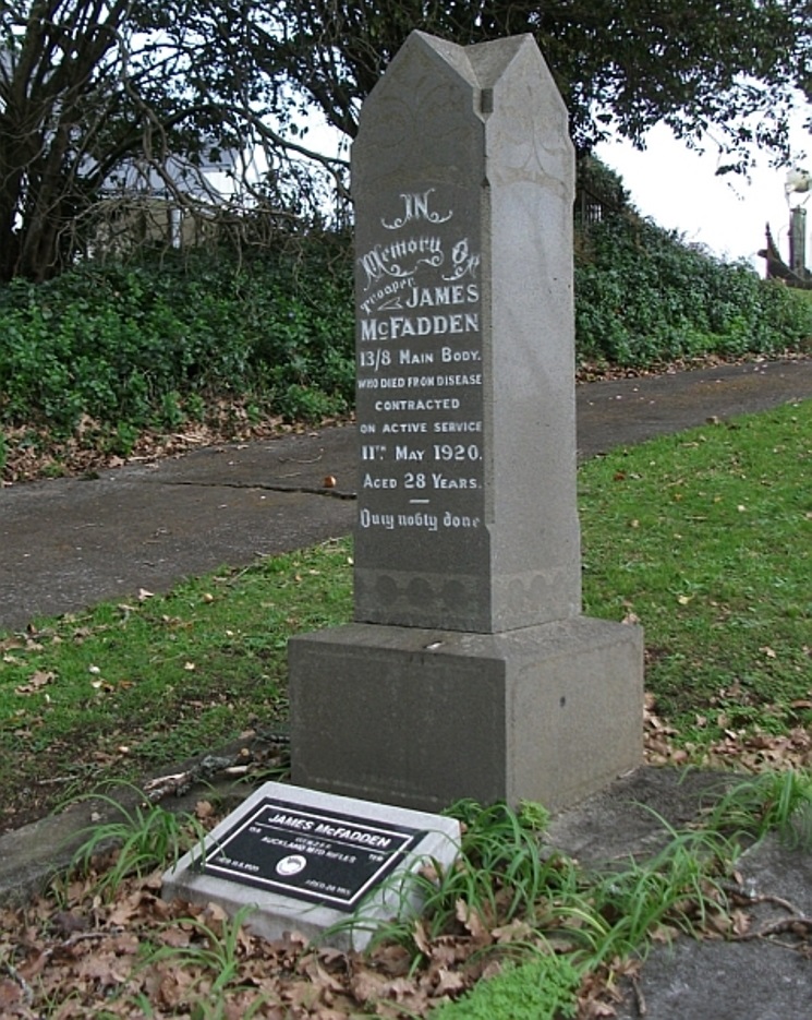 Commonwealth War Grave St. Brides Anglican Churchyard