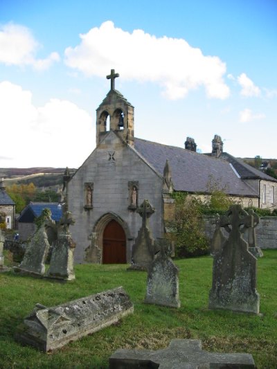 Oorlogsgraf van het Gemenebest All Saints Churchyard