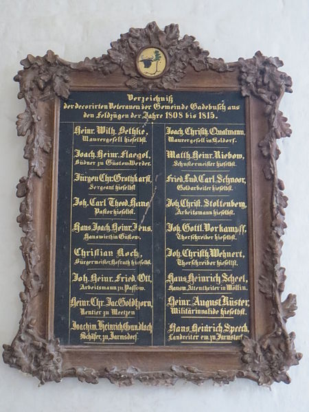 Oorlogsmonument Deutsch-Französischen Krieg Gadebusch #2