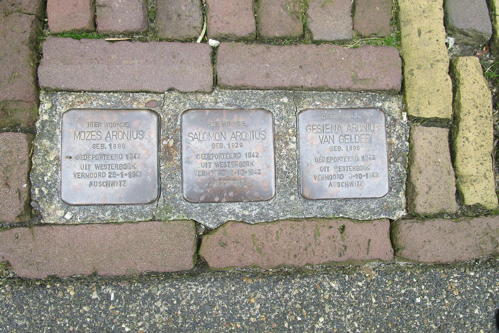 Stolpersteine Westeinde 5 #1