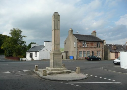 Oorlogsmonument Crosshill #1