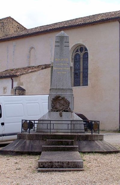 Oorlogsmonument Illats