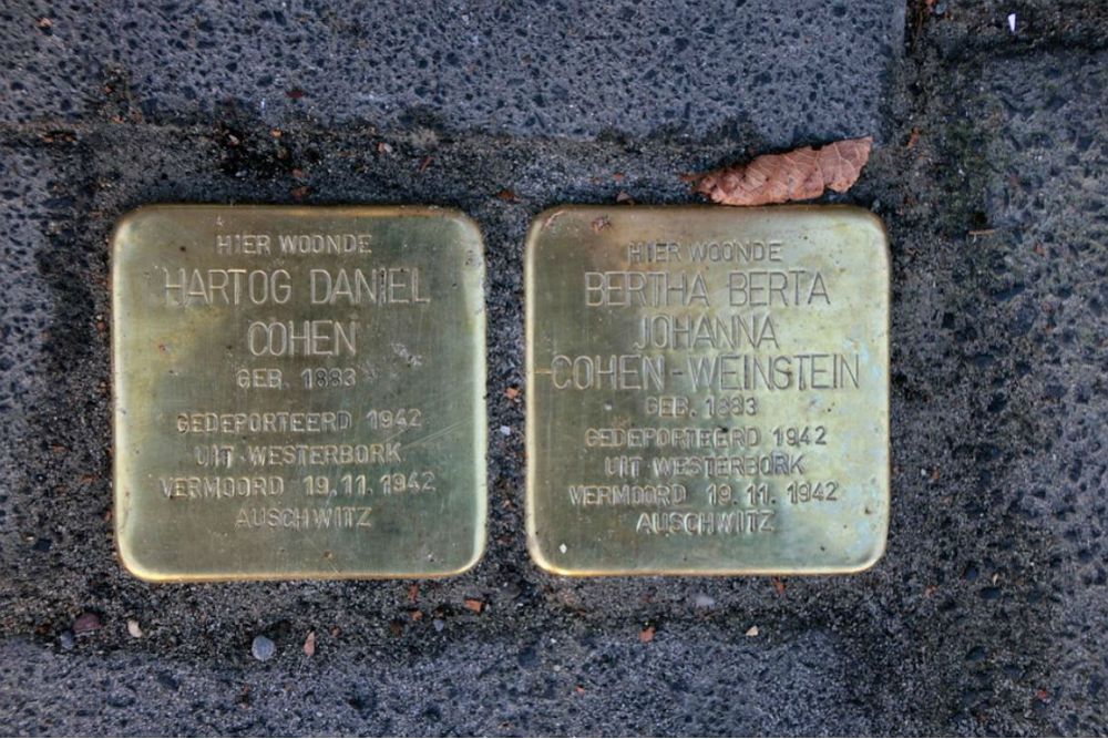 Stolpersteine H.W. Mesdagstraat 46A #1