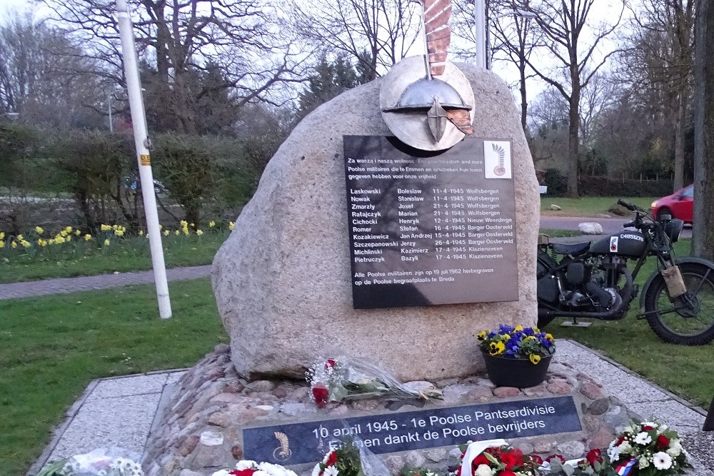 Memorial 1st Polish Armoured Division Emmen #2