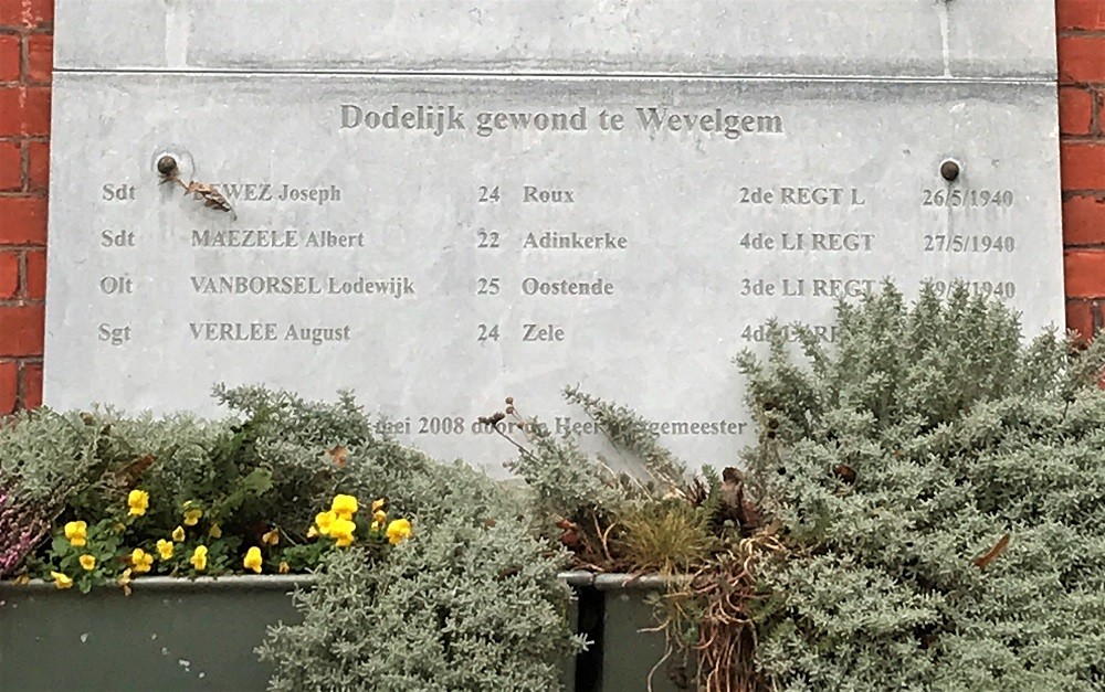 Oorlogsmonument Wevelgem #5