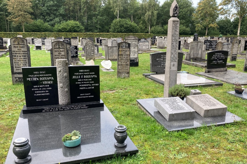 Dutch War Graves Dutch Reformed Cemetery Nieuwehorne #1
