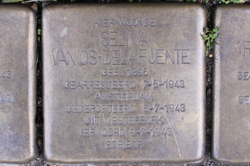 Stolpersteine Patroclosstraat 7 #3