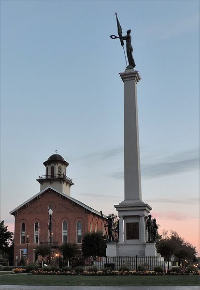 Monument Amerikaanse Burgeroorlog Steuben County #1
