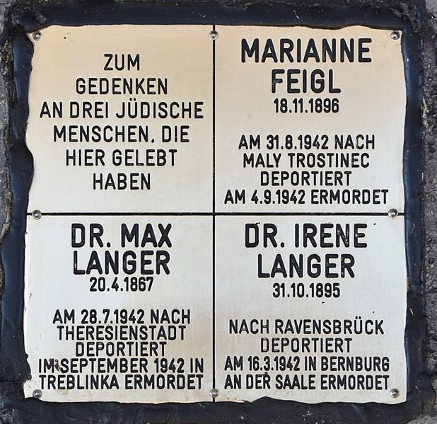 Gedenksteen Brandmayergasse 36 #1