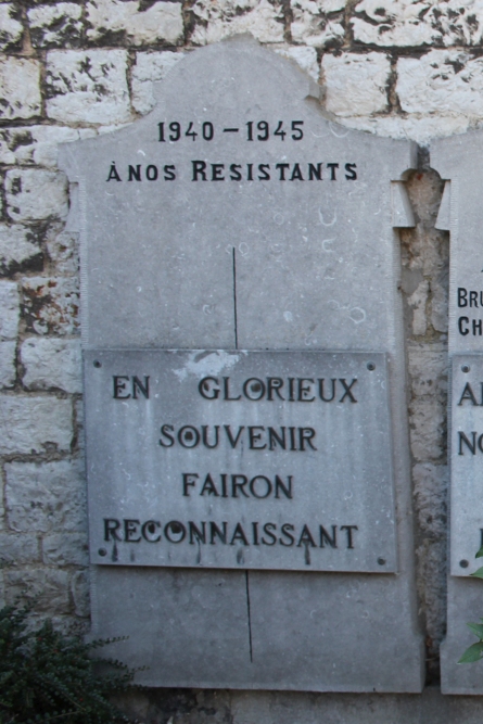 Commemorative Plates War Victims Comblain-Fairon #4