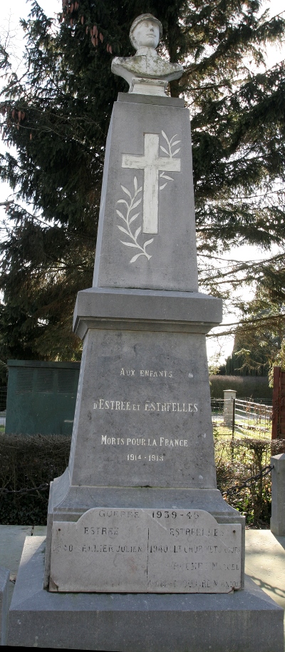 Oorlogsmonument Estrée en Estréelles #1