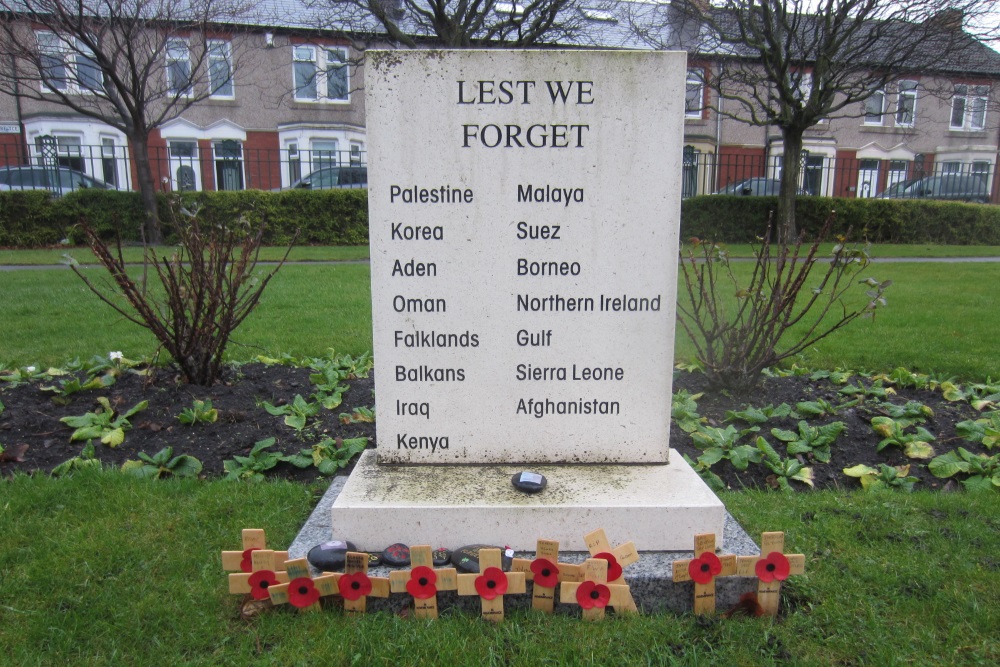 Oorlogsmonument Newbiggin-by-the-Sea #4