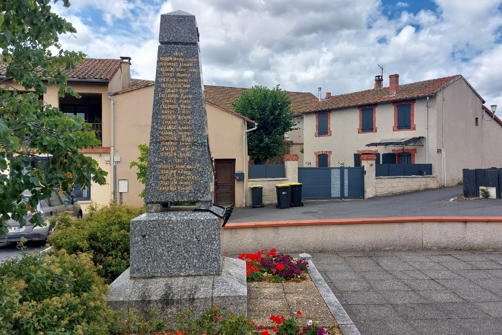 Oorlogsmonument Montverdun #4