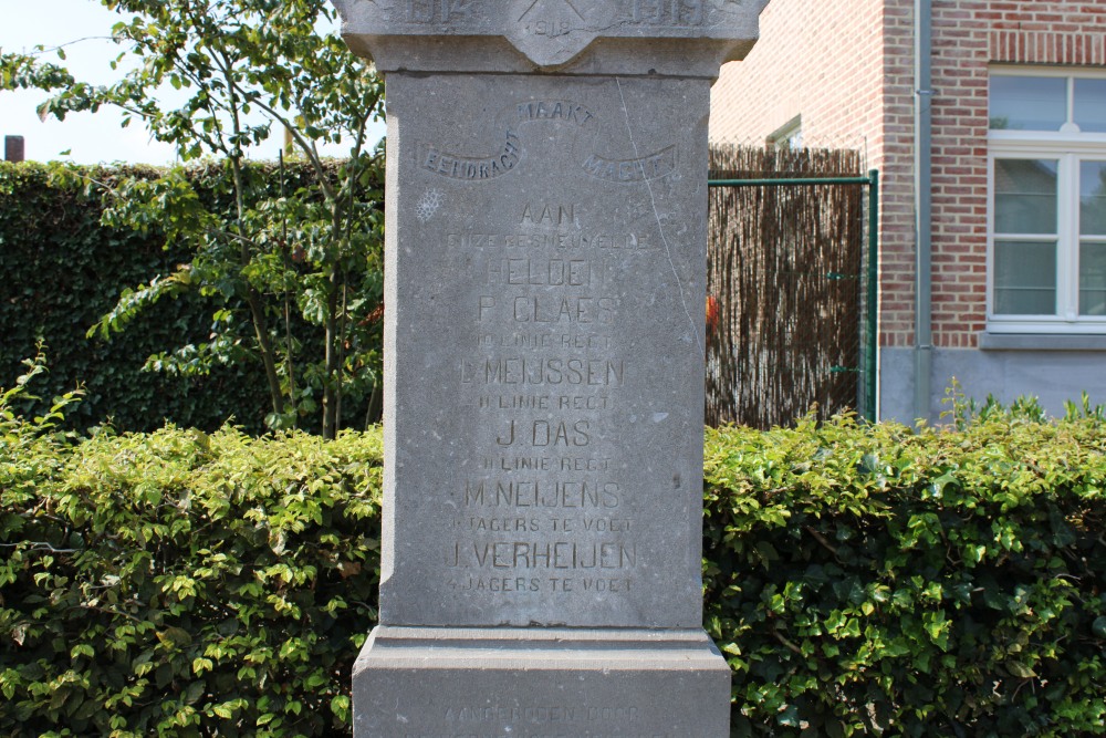 Oorlogsmonument Gerdingen #4