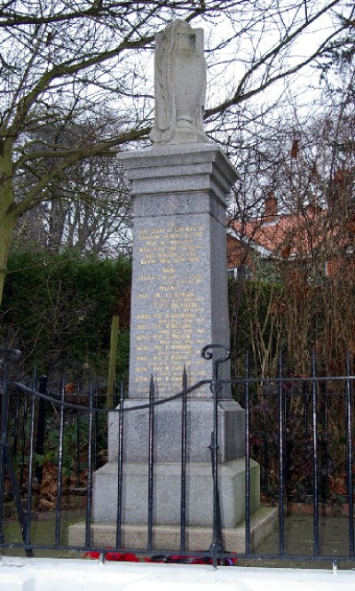 War Memorial Worlaby #1
