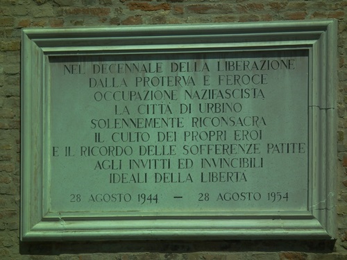 Remembrance Memorial Urbino #1