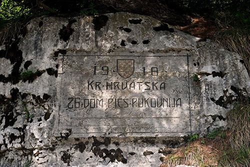 Kroatische Muuropschrift #1