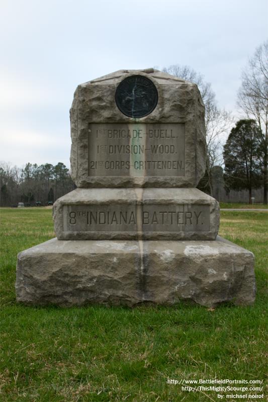 Monument 8th Indiana Battery