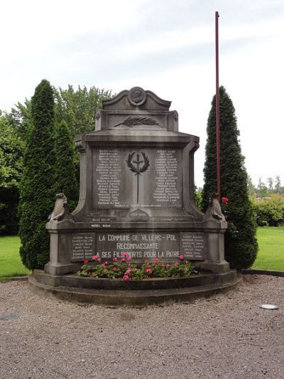 Oorlogsmonument Villers-Pol